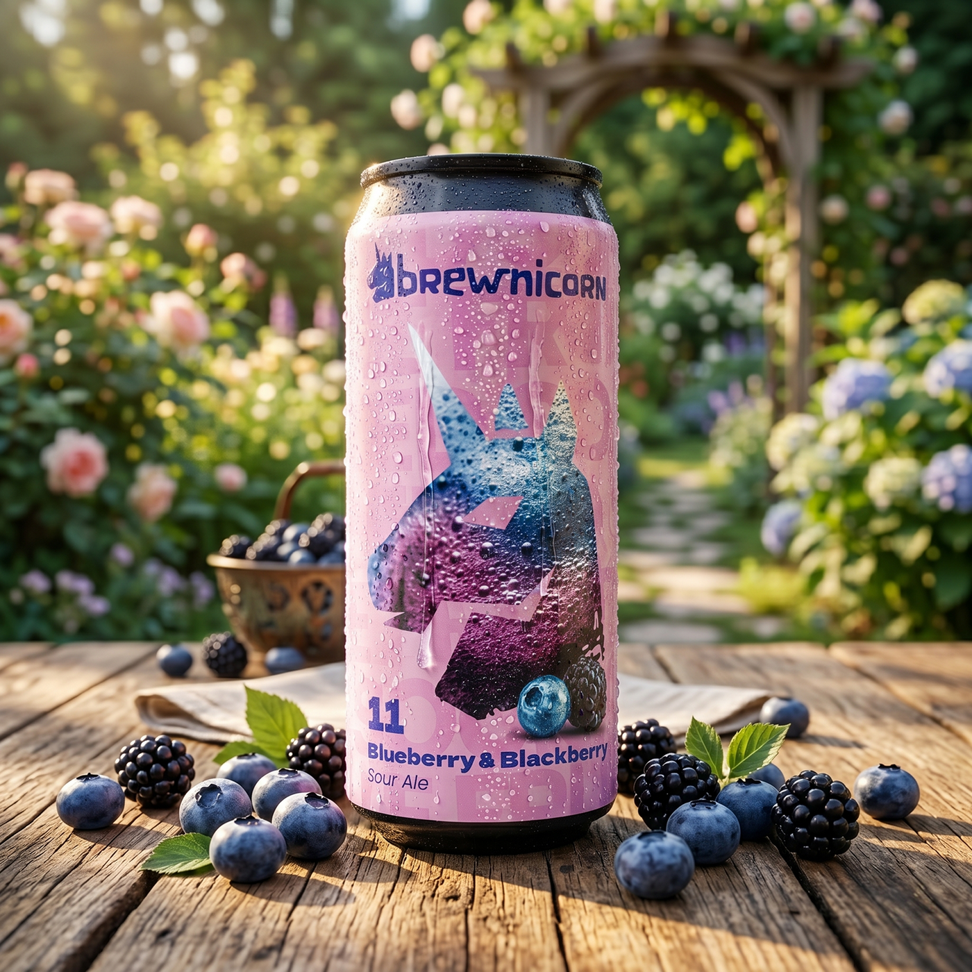 Blueberry & Blackberry Sour Ale