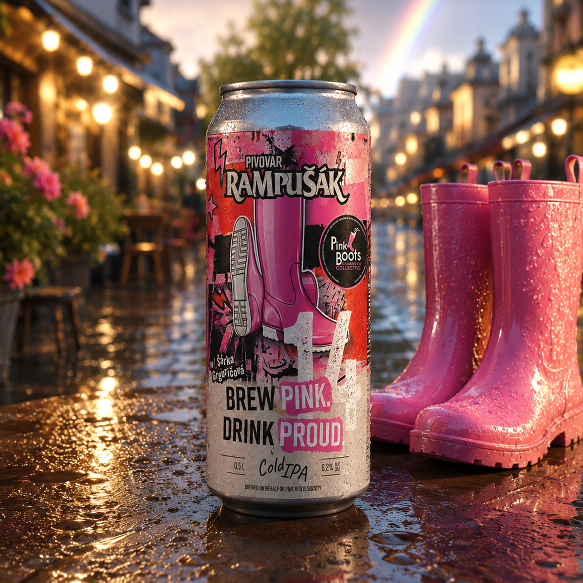 BREW P!NK, DRINK PROUD