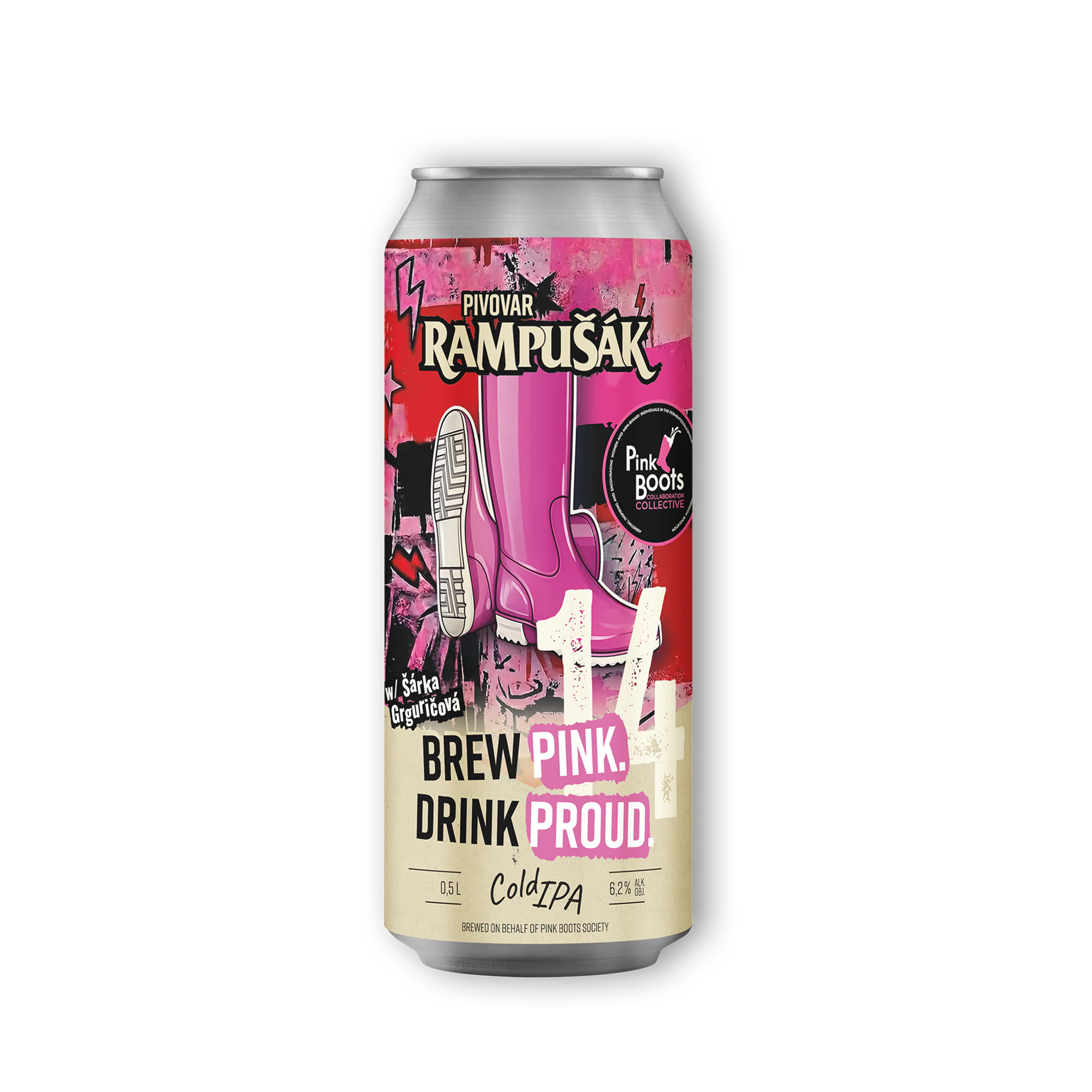BREW P!NK, DRINK PROUD